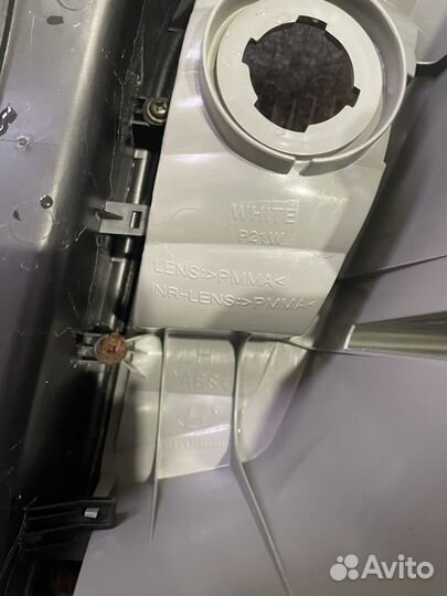 Задний фонарь левый hyundai санта ве