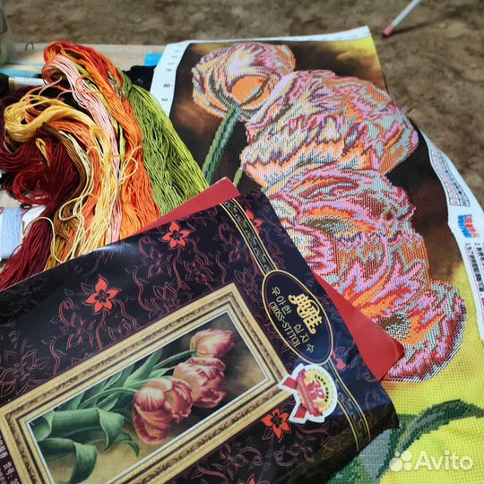 Набор вышивки 39х 90см. крестиком