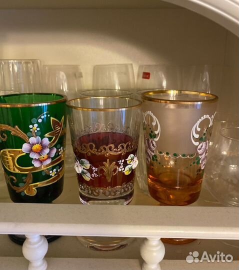 Стаканы Богемия Чехия