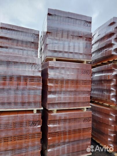 Кирпич двойной поризованный керам. М150