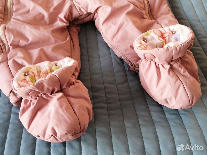 Комбинезон демисезонный р 80-86, 1-2года