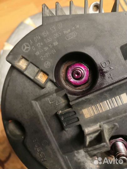 Генератор Mercedes Actros А 014 154 53 02 Bosch