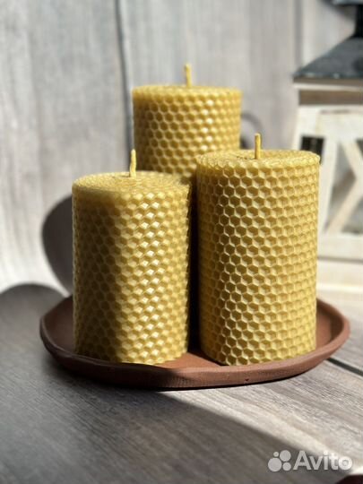 Свечи из пчелиного воска