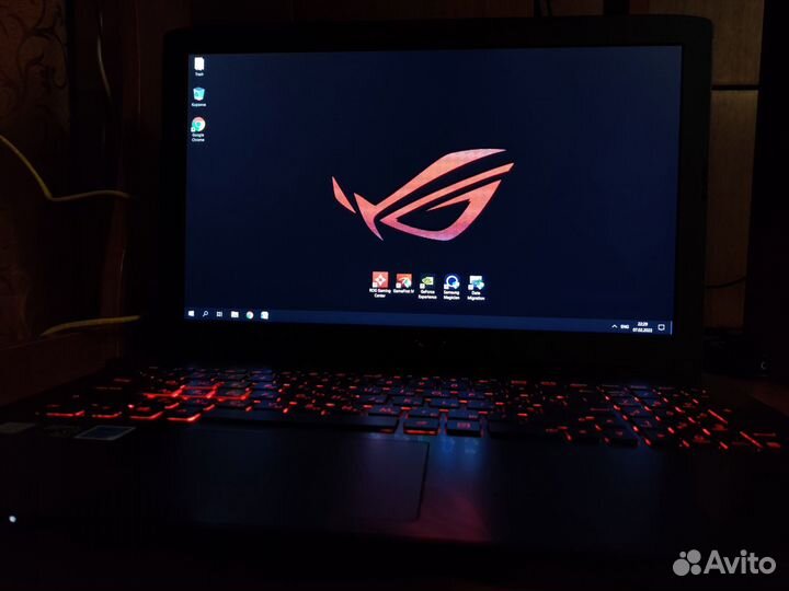 Игровой ноутбук asus ROG GL552VW