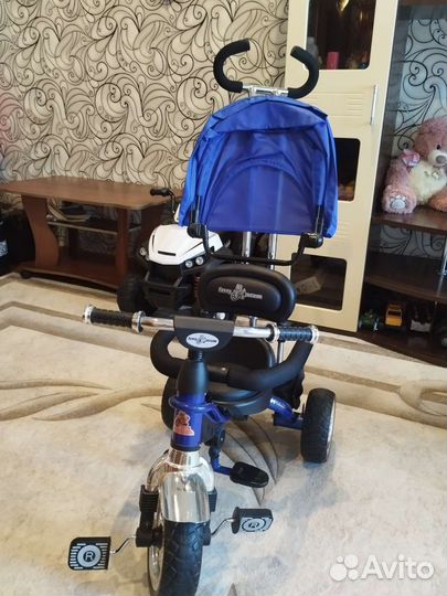 Детский велосипед с ручкой бу