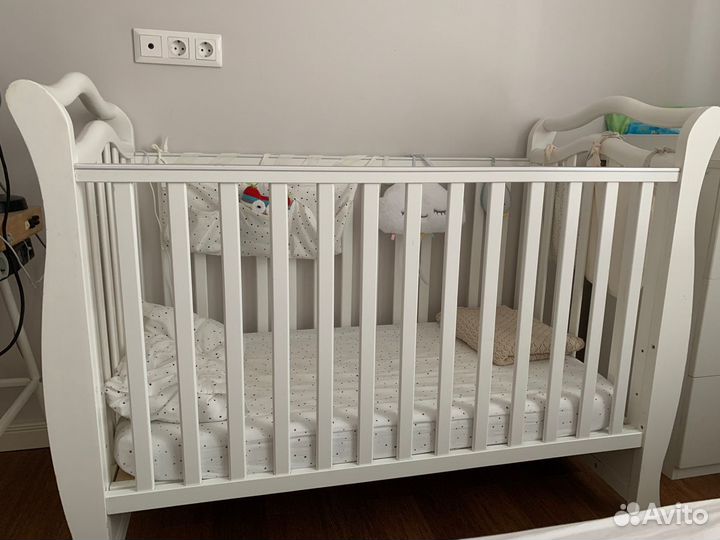 Кроватка детская Giovanni Magico White