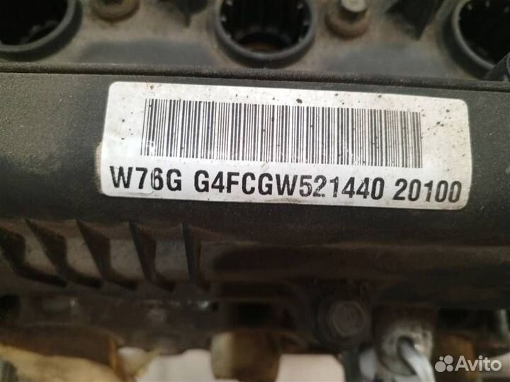 Двигатель Hyundai Solaris