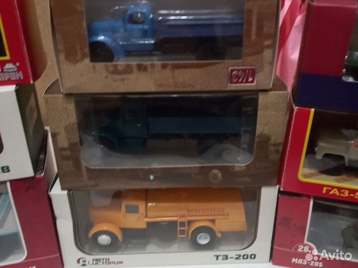 Коллекционные модели машинки СССР