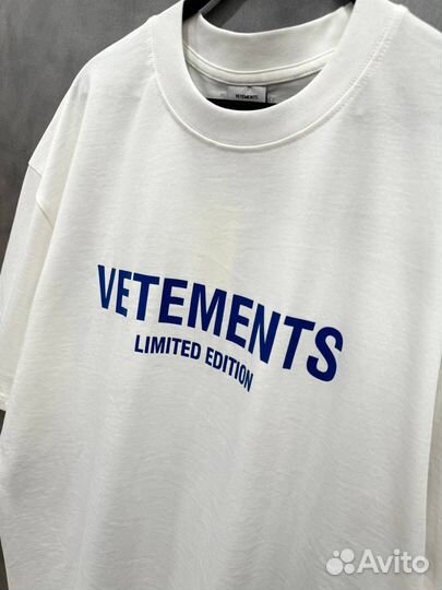 Футболка оверсайз Vetements