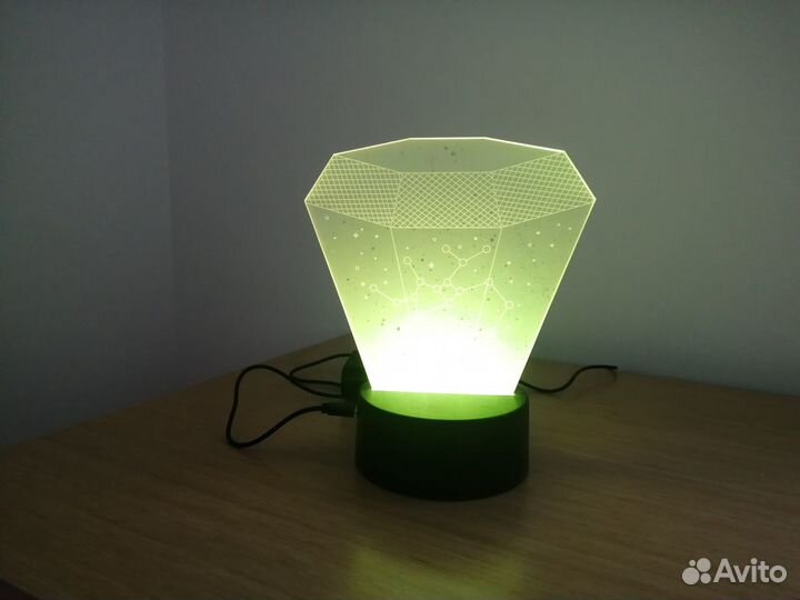 Ночной 3D-светильник