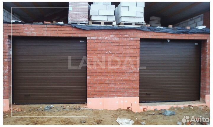 Гаражные секционные ворота