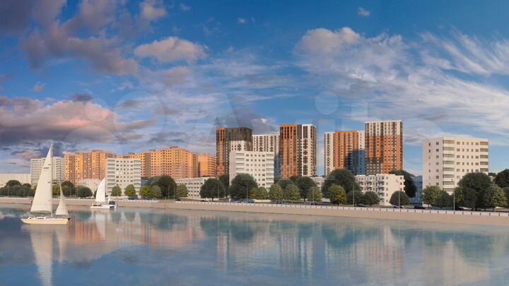 2-к. квартира, 56,5 м², 13/24 эт.