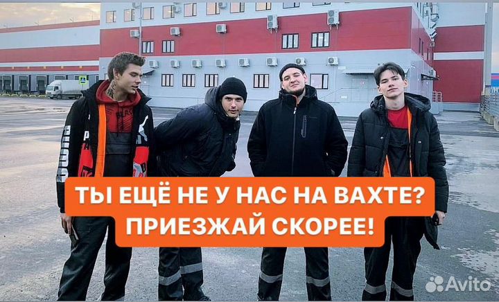 Вахта питание жилье 20/30/45 упаковщик