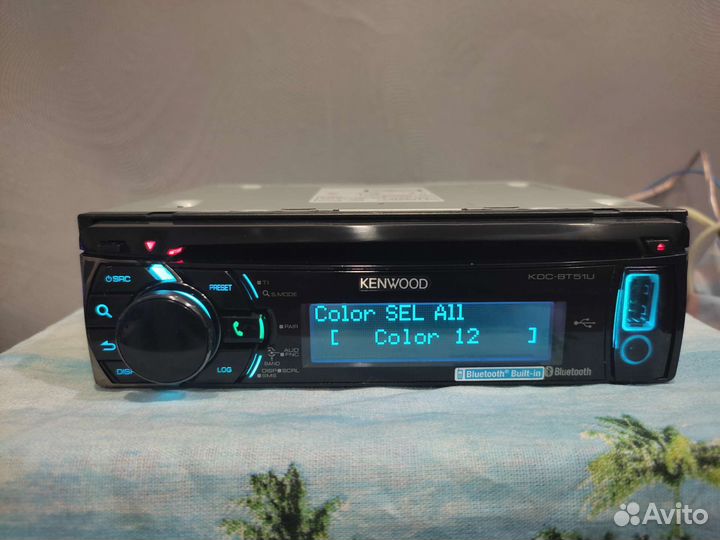 Магнитола kenwood kdc bt51u