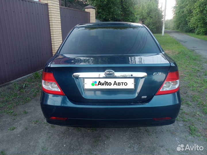 BYD F3 1.5 МТ, 2011, 98 000 км