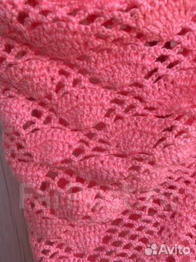 Платок шаль из шерсти. Ручная работа