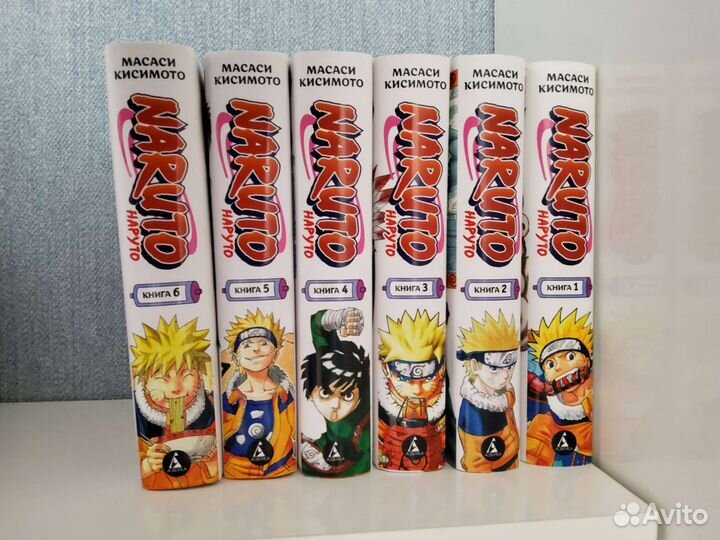 Книги Наруто 6 частей