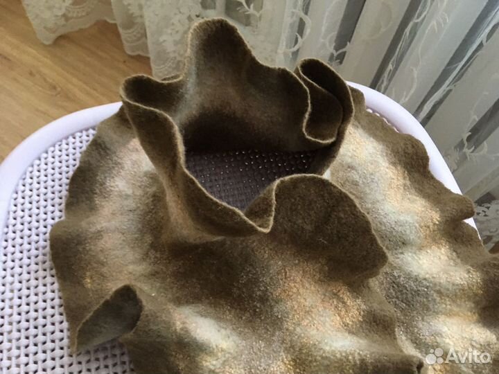 Шарф валяный