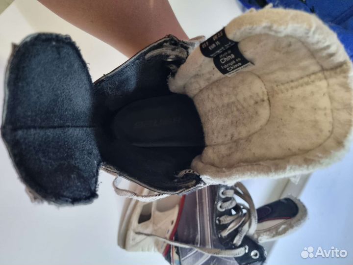 Хоккейные коньки bauer vapor 600x размер 2 D