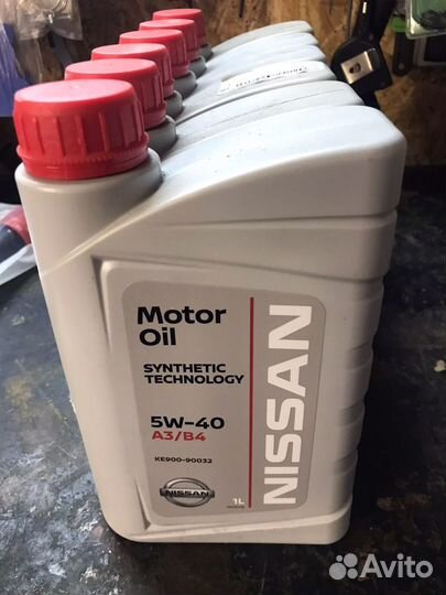 Масло моторное 5w-40 Nissan