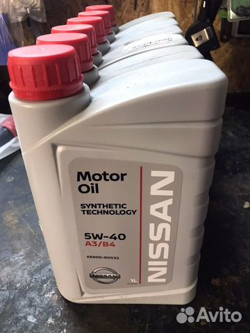 Масло моторное 5w-40 Nissan