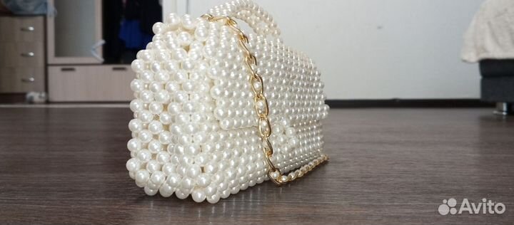 Сумка из бусин ручной работы