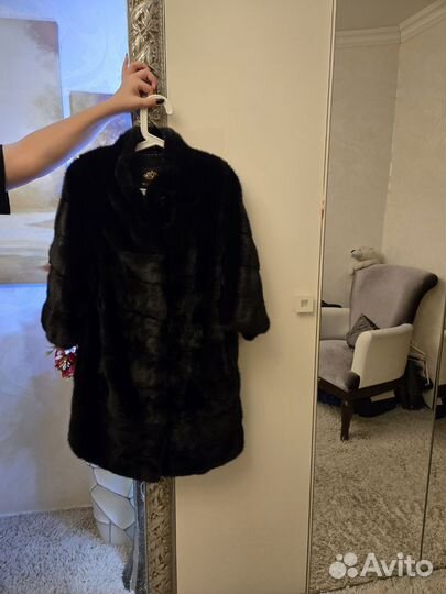Шуба соременная норковая blackglama