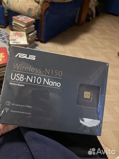 Wi-Fi адаптер asus USB-N10 Nano