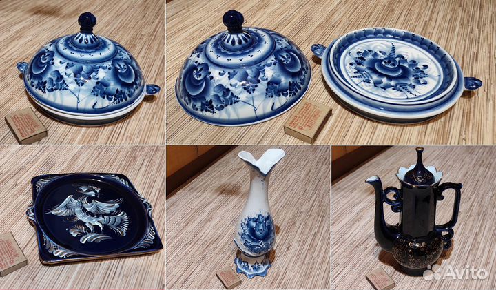 Фарфоровая посуда Гжель