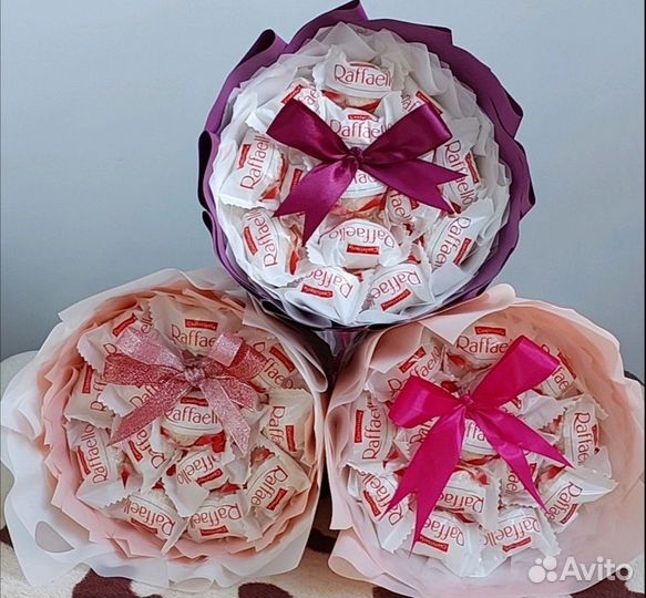 Букет из конфет рафаэлло