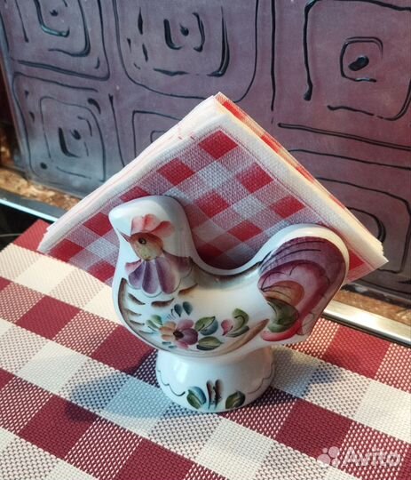 Салфетница Семикаракора. Петушок