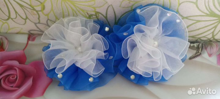 Резинки для волос ручной работы