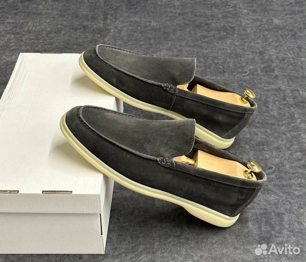 Лоферы мужские loro piana премиум