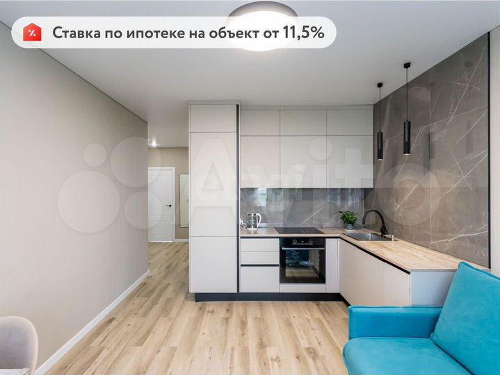 2-к. квартира, 52,1 м², 13/16 эт.