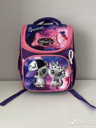 Рюкзак школьный с ортопедической спинкой. Новый