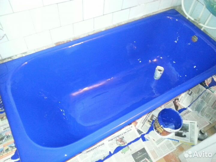 Реставрация ванн жидким акрилом