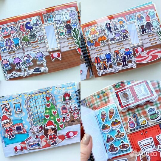 Домик для Тока бока новогодний