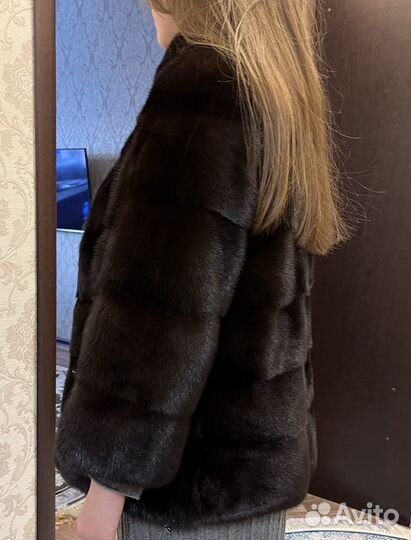 Норковый полушубок