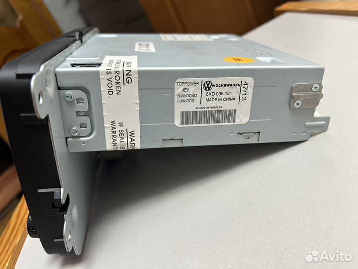 Штатная магнитола volkswagen RCD 220 (cd1113)