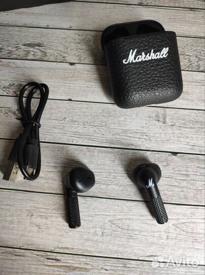 Беспроводные наушники Marshall Minor 3, черные EAC