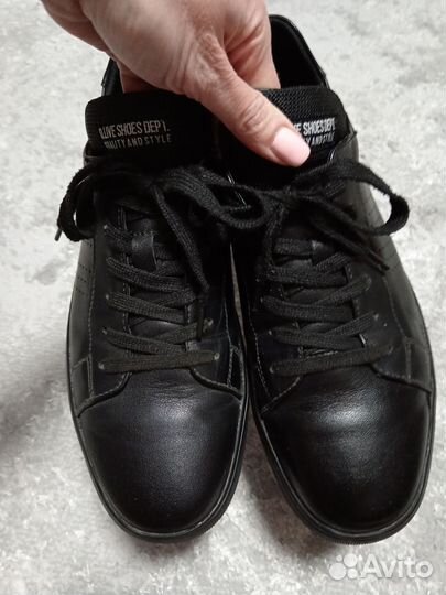 Кеды мужские черные р44