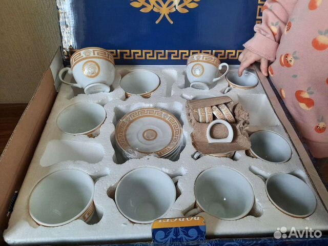 Набор столовой посуды новый 51 предмет