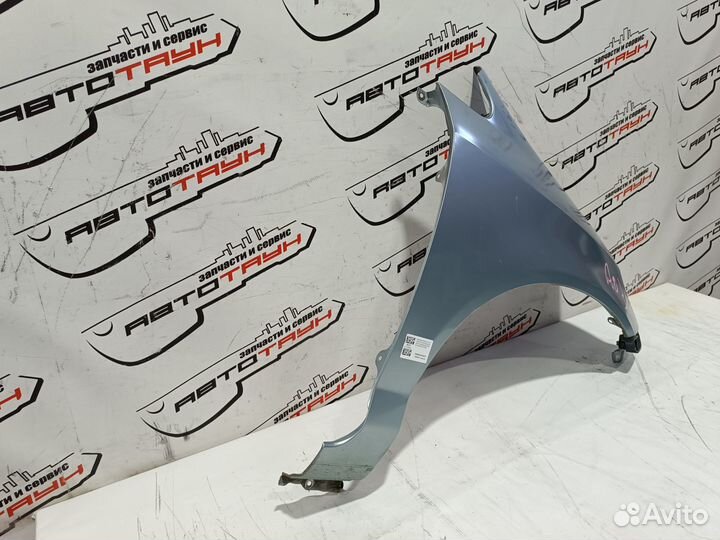 Крыло honda FIT jazz GD1 GD2 GD3 GD4 60211SAA000ZZ переднее правое без ПОВТОРИТЕЛЯ серый, B528M NA60