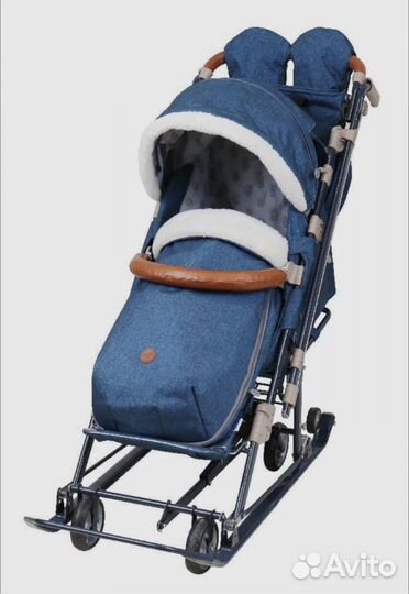 Коляска санки