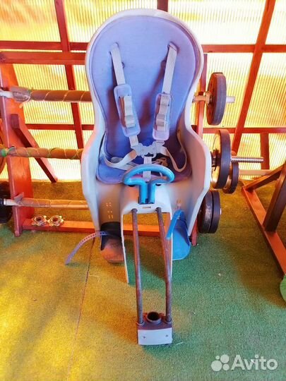 Детское велокресло на багажник