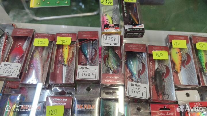 Воблеры Раттлины в ассортименте