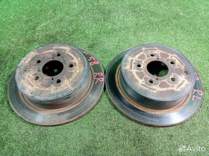 Диск тормозной (комплект) задний Subaru Legacy