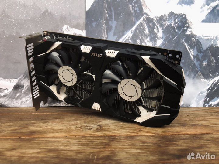 Игровая видеокарта MSI GeForce GTX 1050 Ti 4GT OC