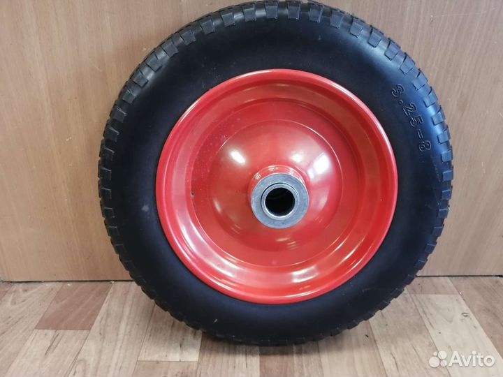 Колесо для тачки литое 3.25/8 PU (20мм)