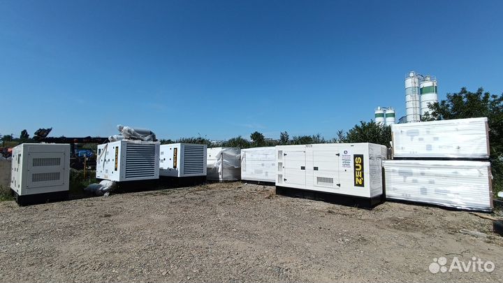 Дизельные генераторы zeus от 30 кВт до 500 кВт